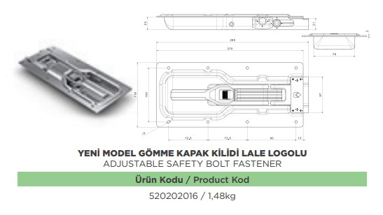 YENI MODEL GOMME DORSE KILIDI LALE LOGOLU